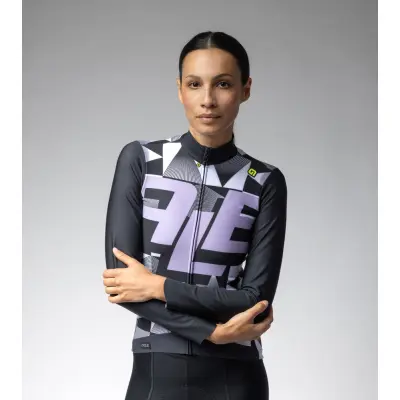 Zateplený cyklistický dres ALÉ dámský PR-E MULTIVERSO