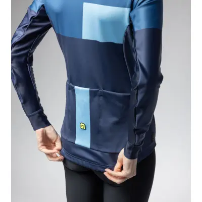 Zimní cyklistická bunda ALÉ dámská PR-E GEOMETRIC