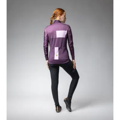 Zimní cyklistická bunda ALÉ dámská PR-E GEOMETRIC