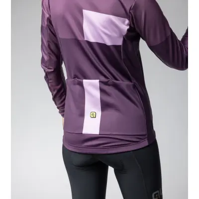 Zimní cyklistická bunda ALÉ dámská PR-E GEOMETRIC