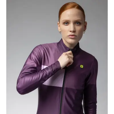 Zimní cyklistická bunda ALÉ dámská PR-E GEOMETRIC