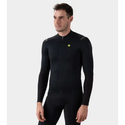 Zateplený cyklistický dres ALÉ pánský WARM RACE 2.0 R-EV1   