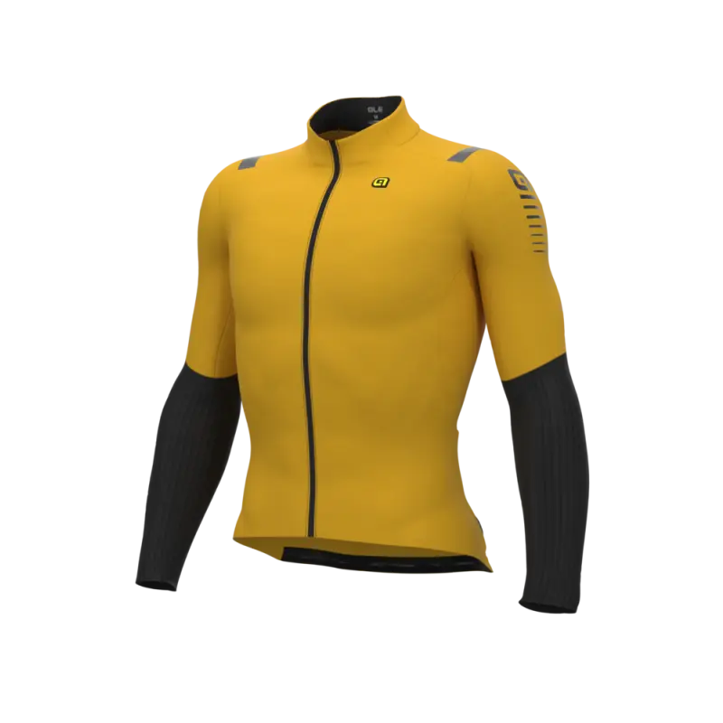 Zateplený cyklistický dres ALÉ pánský WARM RACE 2.0 R-EV1   