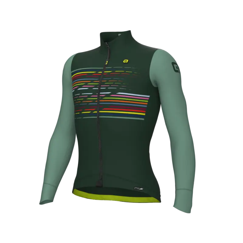 Zateplený cyklistický dres ALÉ pánský LOGO PR-S