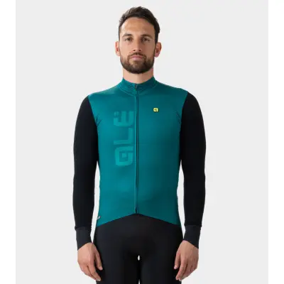 Zateplený cyklistický dres ALÉ pánský QUICK R-EV1   
