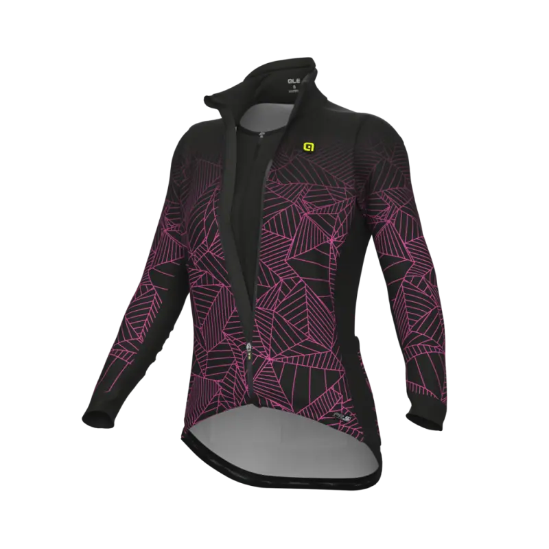 Zimní cyklistická bunda dámská Alé Cycling Web PR-S černá