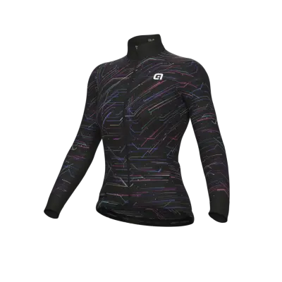 Zateplený cyklistický dres ALÉ dámský BYTE PR-E
