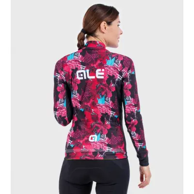 Zateplený cyklistický dres ALÉ PR-R AMAZZONIA LADY