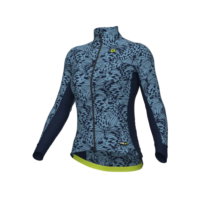 Zateplený cyklistický dres ALÉ dámský PAPILLON PR-R