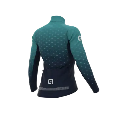 Zateplený cyklistický dres ALÉ dámský PR-R STARS