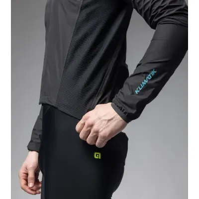 Voděodolná cyklistická bunda ALÉ pánská THUNDERSTORM KLIMATIK GUSCIO