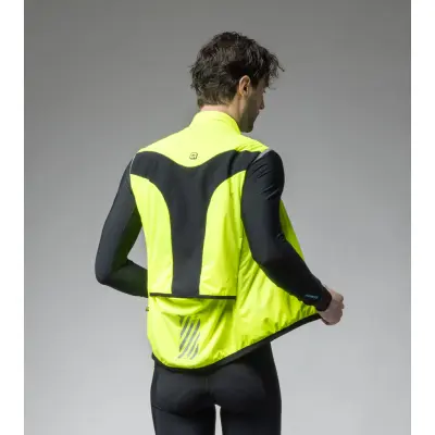 Zimní cyklistická vesta ALÉ pánská KLIMATIK  K-SMART VEST 