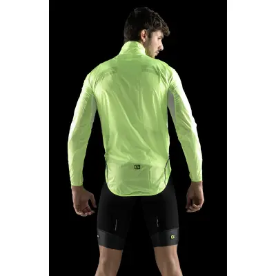 Cyklistická větrovka ALÉ Scout Giallo Fluo