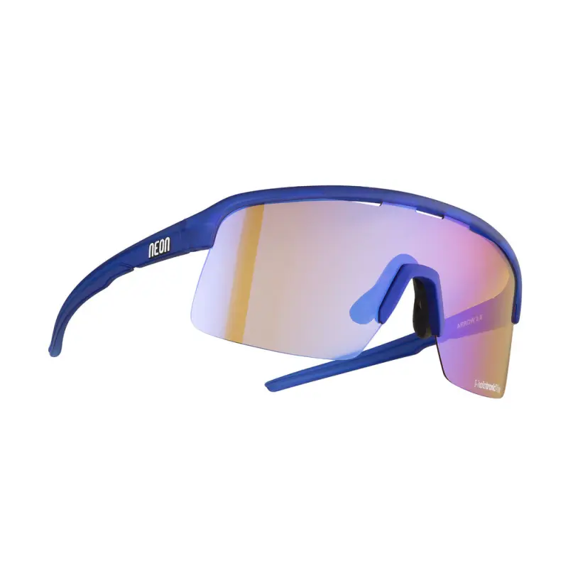 Cyklistické okuliare Neon Optic Arrow 2.0 Crystal Royal Mat Photo Plus Blue Cat. 1-2