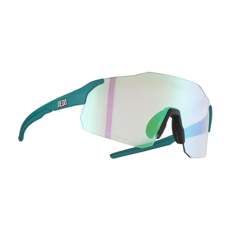 Cyklistické okuliare Neon Sky 2.0 zelené, Phototronic Plus Green cat 1-3