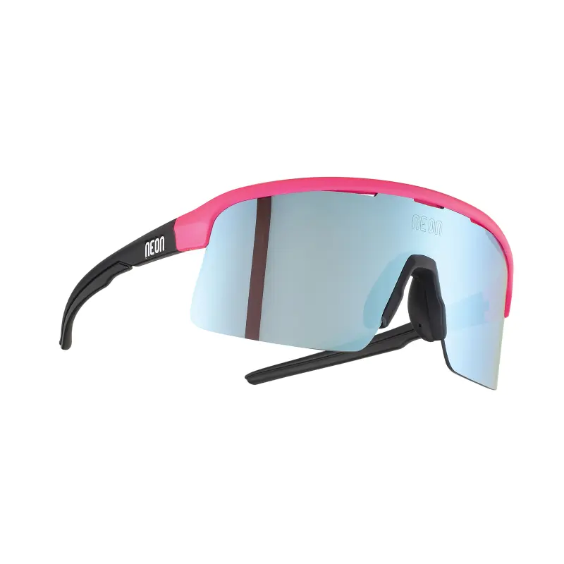 Cyklistické okuliare Neon ARROW 2.0 ružové, Mirror Acciaio cat 3