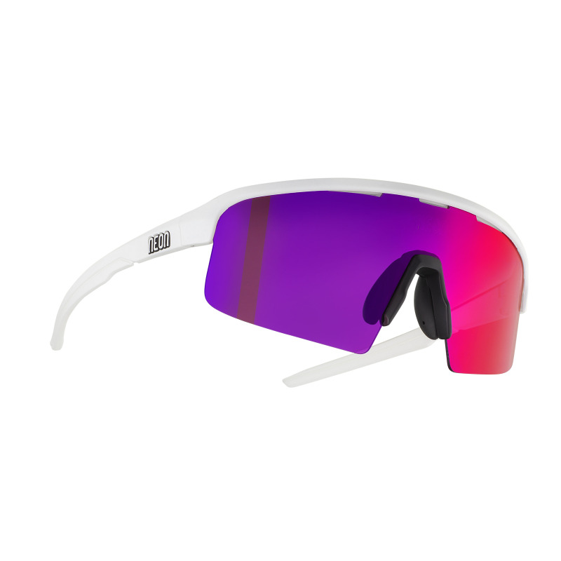 Cyklistické okuliare Neon Arrow 2.0 Small biele, HD Vision cat 3