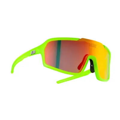 Brýle ARIZONA 2.0, rámeček CRYSTAL YELLOW FLUO, skla MIRROR RED CAT 3