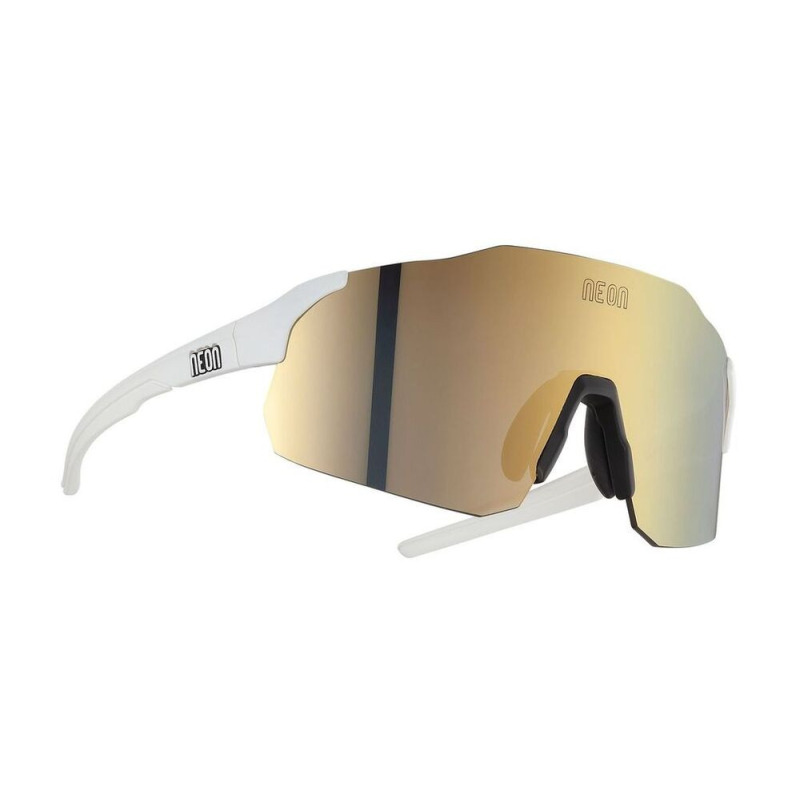Okuliare na šport NEON SKY 2.0 biele matné a bronzové CAT 3