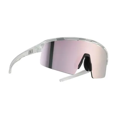 Brýle ARROW 2.0 SMALL, rámeček CRYSTAL SHINY, skla MIRROR LIGHT PINK CAT 3