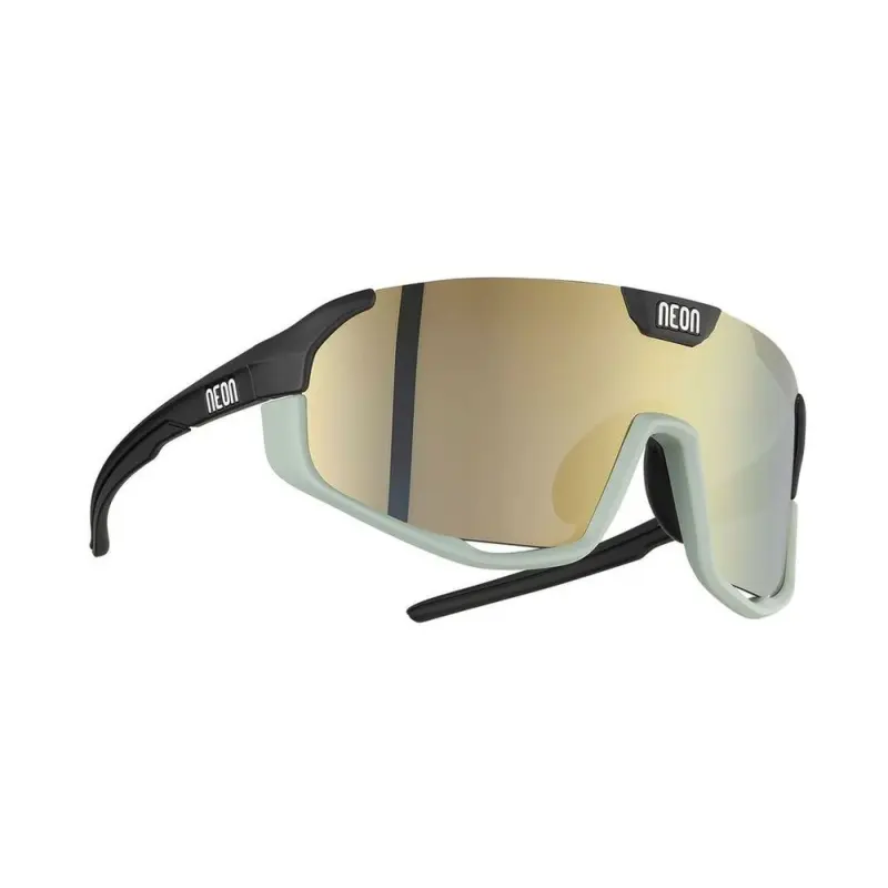 Cyklistické okuliare Neon Optic Canyon Army Green/Black Matt, Mirror Bronze Cat. 3