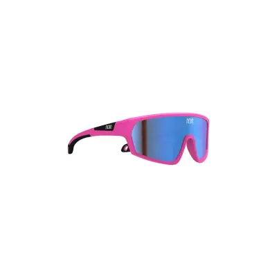 Brýle RAPTOR, rámeček PINK FLUO, skla MIRROR BLUE CAT 3