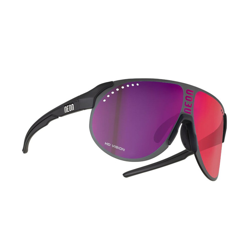 Cyklistické okuliare Neon Optic Titan Black Matt, HD VISION CAT 3
