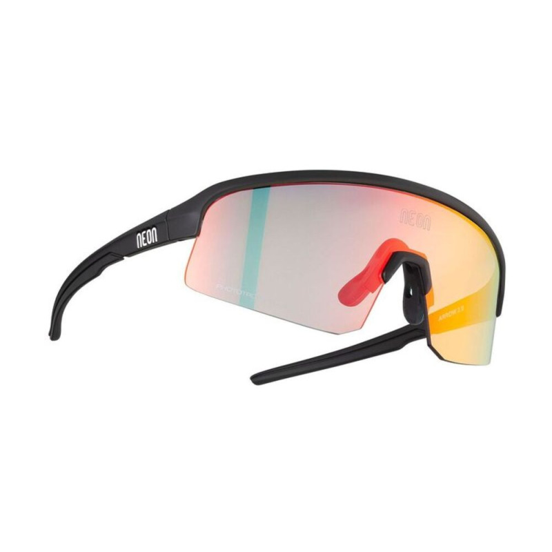 Okuliare Neon Optic Viper Black Phototronic Plus Red Cat. 1-3