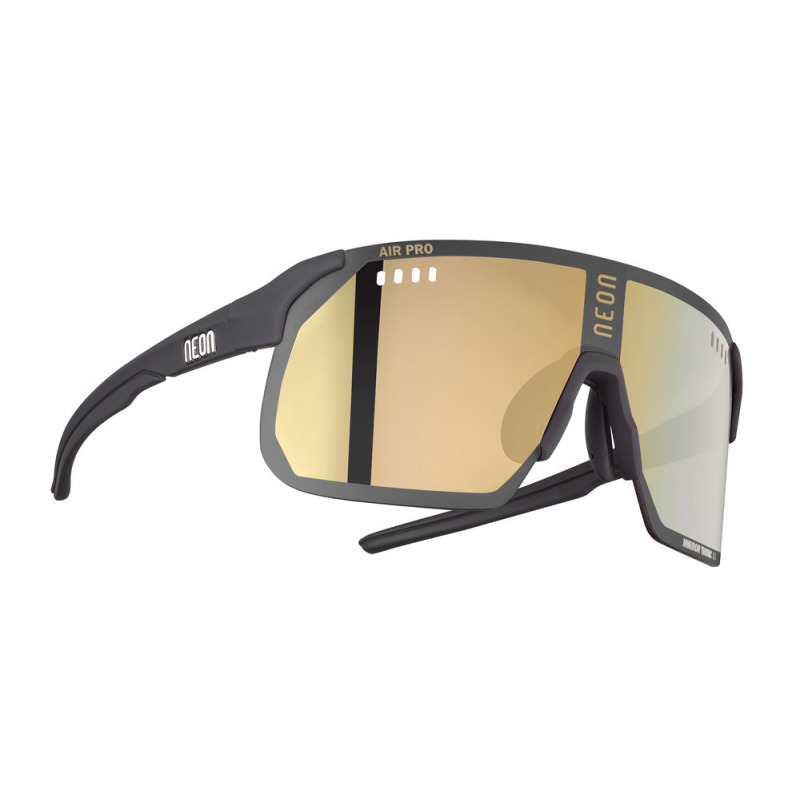 Brýle AIR PRO 2.0, rámeček BLACK MATT, skla MIRROR BRONZE CAT 3, velikost M/L