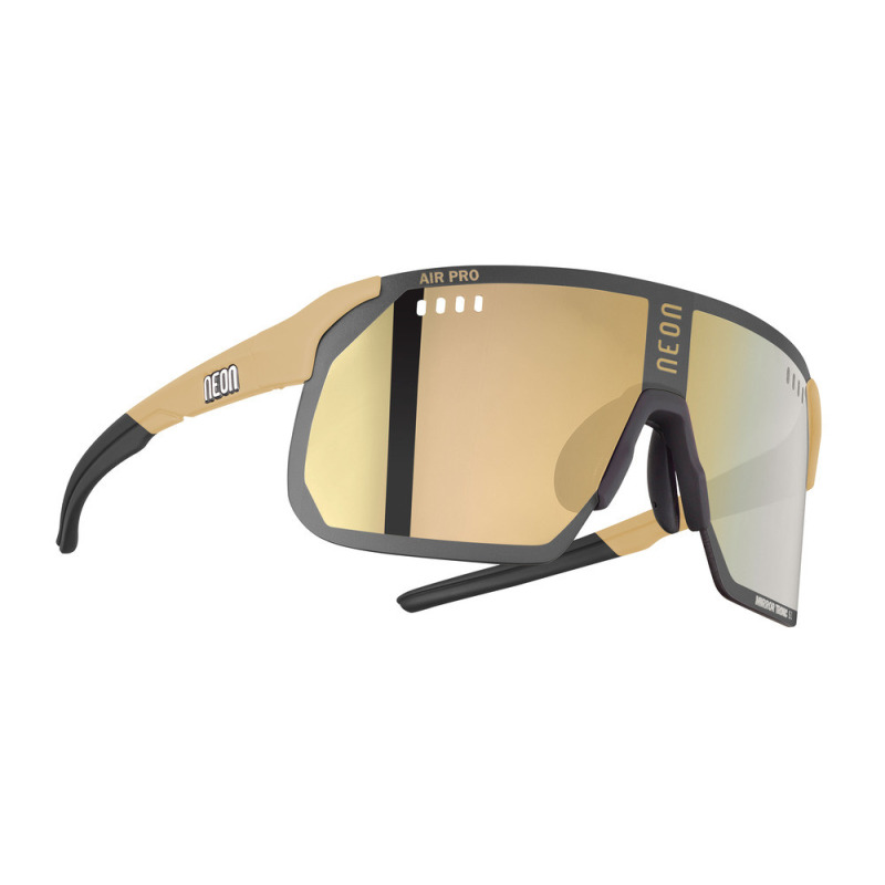 Brýle AIR PRO 2.0, rámeček SAND MATT, skla MIRROR BRONZE CAT 3, velikost S