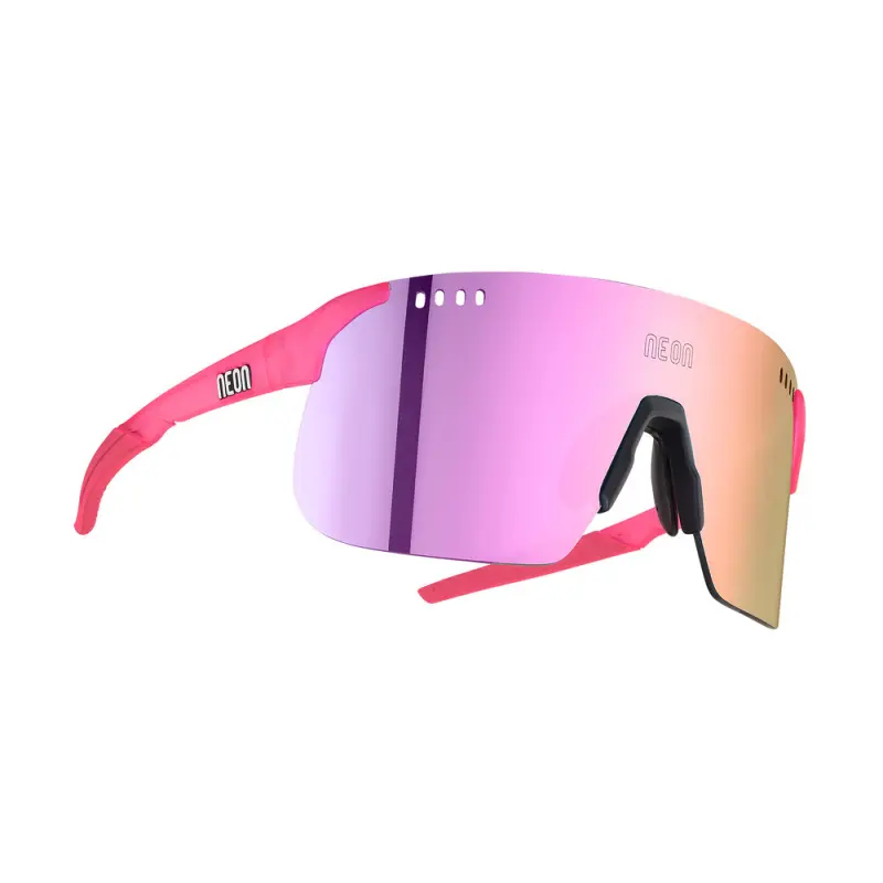 Brýle SKY 3.0 AIR , rámeček PINK FLUO, skla MIRROR VIOLET CAT 3, velikost M/L