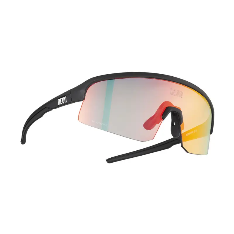 Okuliare Neon Viper Black,Phototronic Plus Red Cat. 1-3, veľkosť S