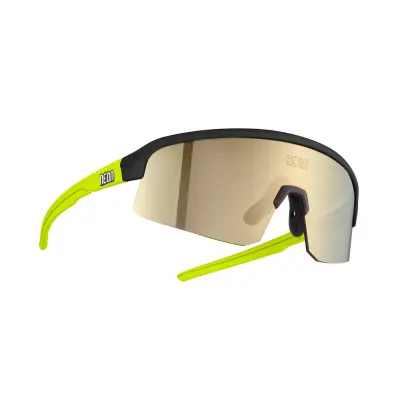 Brýle VIPER, rámeček BLACK YELLOW, skla MIRROR BRONZE CAT 3, velikost XS