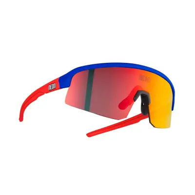 Brýle VIPER, rámeček BLUE ROYAL RED, skla MIRROR RED CAT 3, velikost S