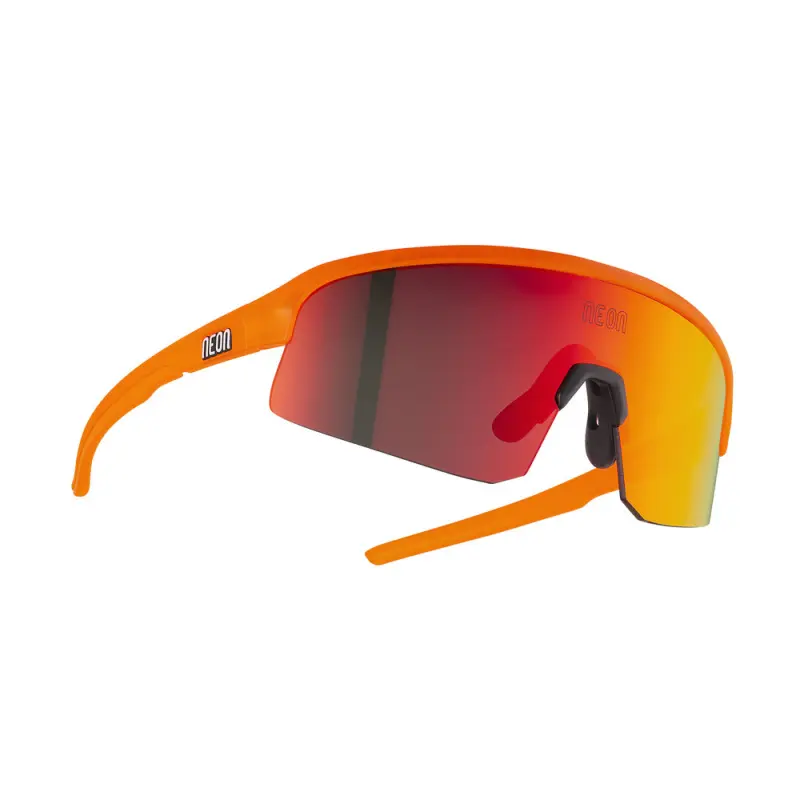 Brýle VIPER, rámeček CRYSTAL ORANGE FLUO, skla MIRROR RED CAT 3, velikost XS