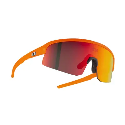 Brýle VIPER, rámeček CRYSTAL ORANGE FLUO, skla MIRROR RED CAT 3, velikost XS