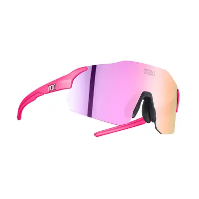 Brýle SKY 3.0, rámeček PINK FLUO, skla MIRROR VIOLET CAT 3, velikost M/L