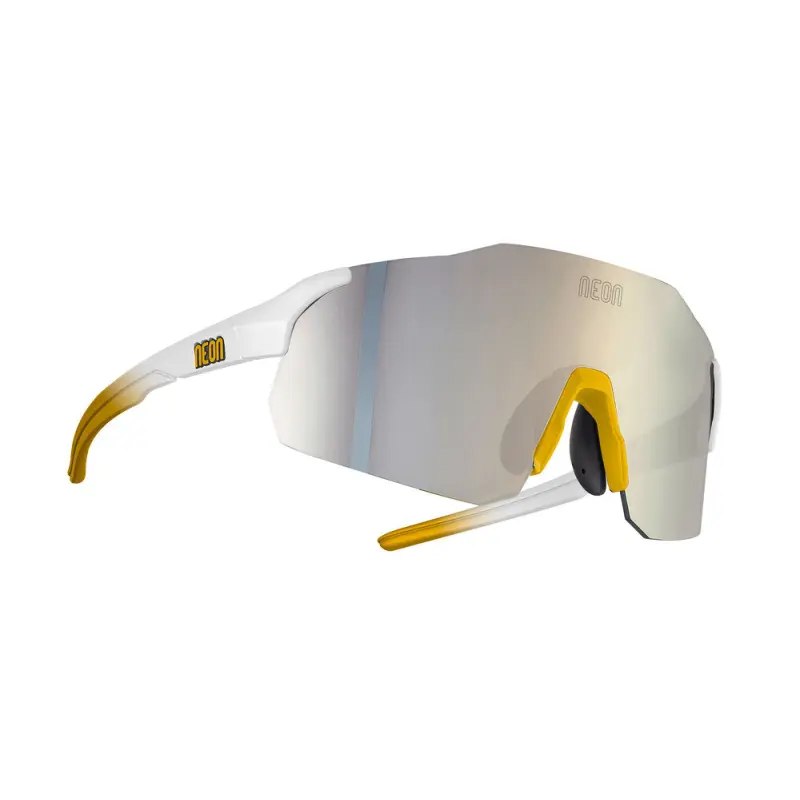Brýle SKY 3.0, rámeček WHITE - GOLD, skla MIRROR BRONZE CAT 3, velikost M/L