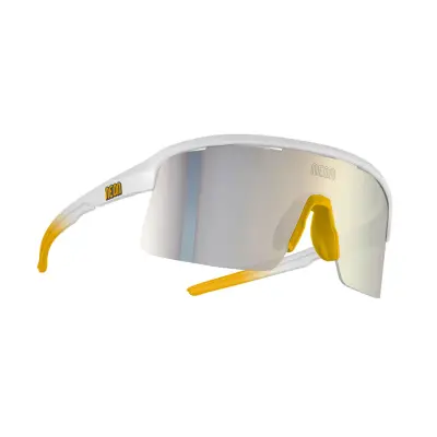 Brýle ARROW 2.0, rámeček WHITE - GOLD, skla MIRROR BRONZE CAT 3, velikost M/L