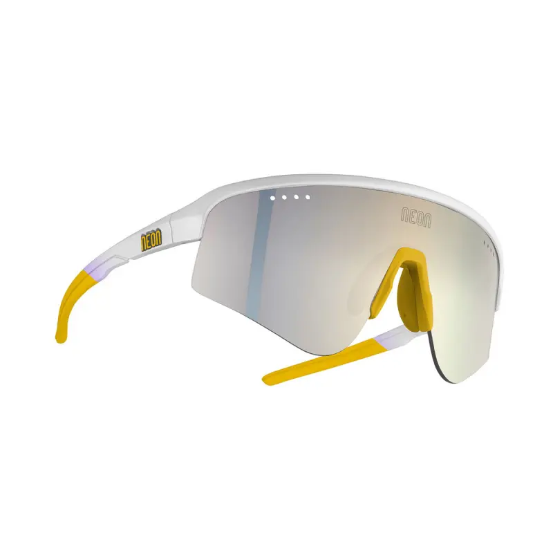 Brýle ARROW 2.0 AIR , rámeček WHITE - GOLD, skla MIRROR BRONZE CAT 3, velikost M/L