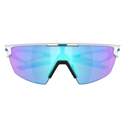 Slnečné okuliare Oakley Sphaera Matná biela Prizm zafírová polarizovaná