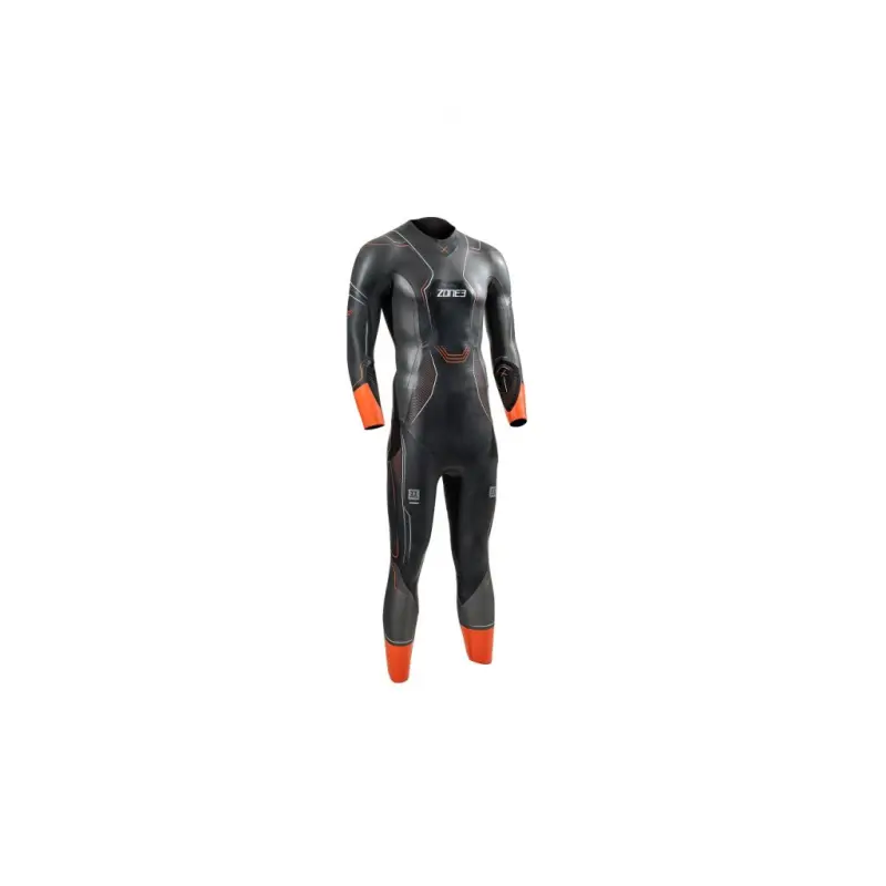 Plavecký neopren pánský Zone 3 Vanquish-X černý/oranžový