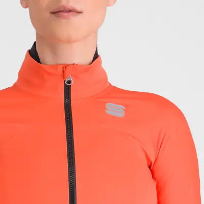 Sportful FIANDRE PRO dámska bunda červený grepfruit