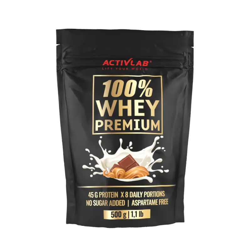Proteínový prášok 100% Whey ActivLab čokoláda/arašidové maslo 500g