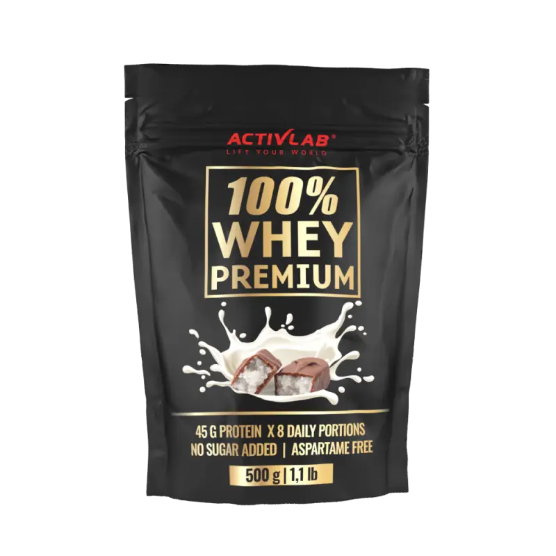 Proteínový prášok 100% Whey ActivLab čokoláda/kokos 500g