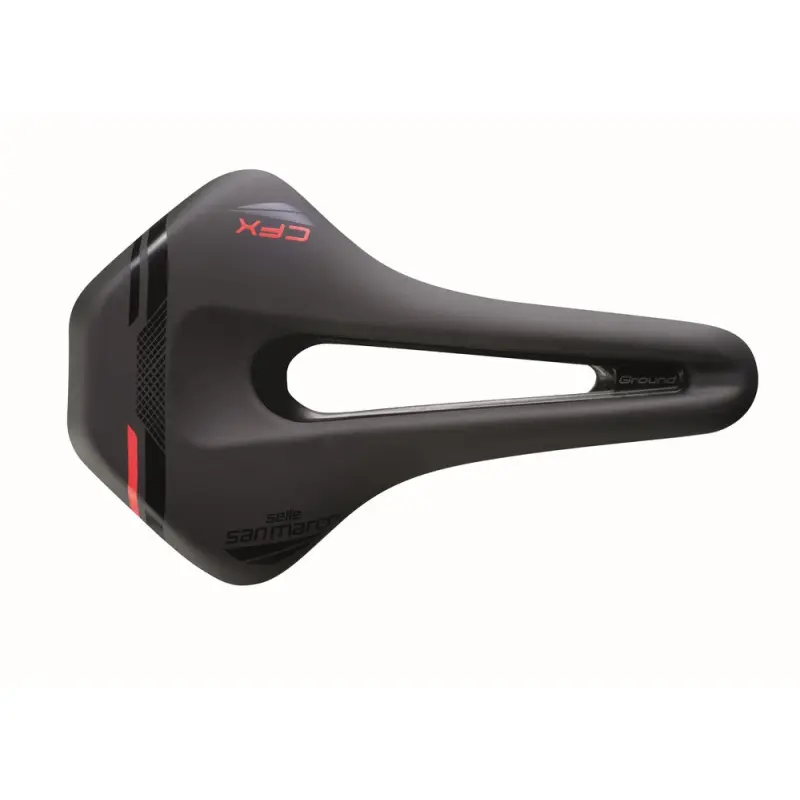 Cyklistické sedlo Selle San Marco Ground Short Carbon FX Wide čierne