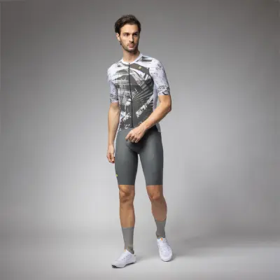 Letní cyklistický dres ALÉ pánský PALM PR-E_2