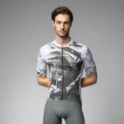 Letní cyklistický dres ALÉ pánský PALM PR-E_8
