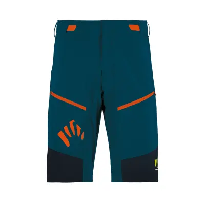 Karpos Rapid Baggy Kraťasy modré/tmavomodré/oranžové