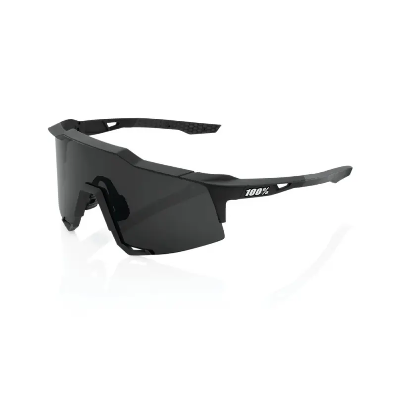 Cyklistické brýle 100% Speedcraft - Soft Tact Black - Smoke Lens